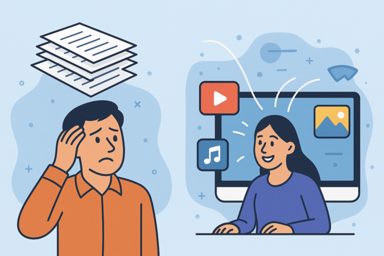 Text Content is Not Enough: Why You Need Multimedia Engagement
