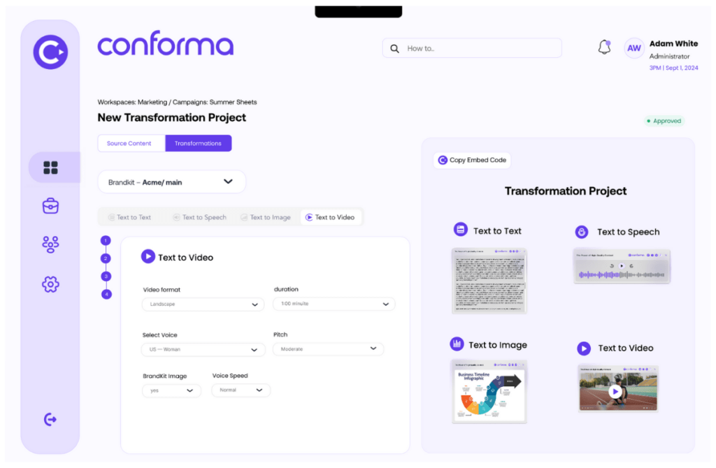Your Transformed Content is Ready to Go