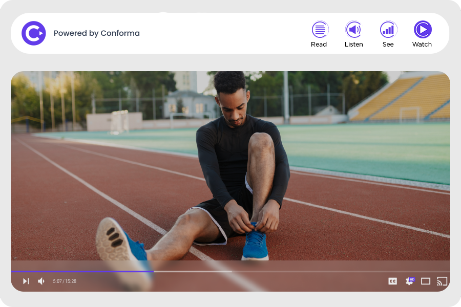Conforma Watch graphic screenshot